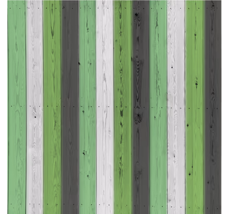 Striped wood pattern coaster - TenStickers
