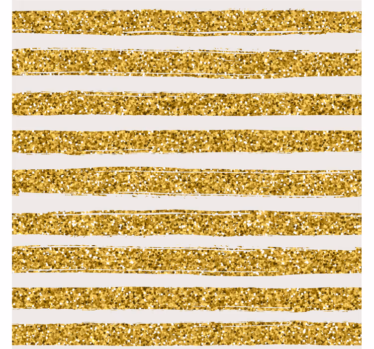 Glitter striped pattern coaster - TenStickers