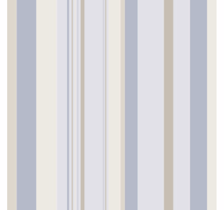 Subtle striped pattern coaster - TenStickers