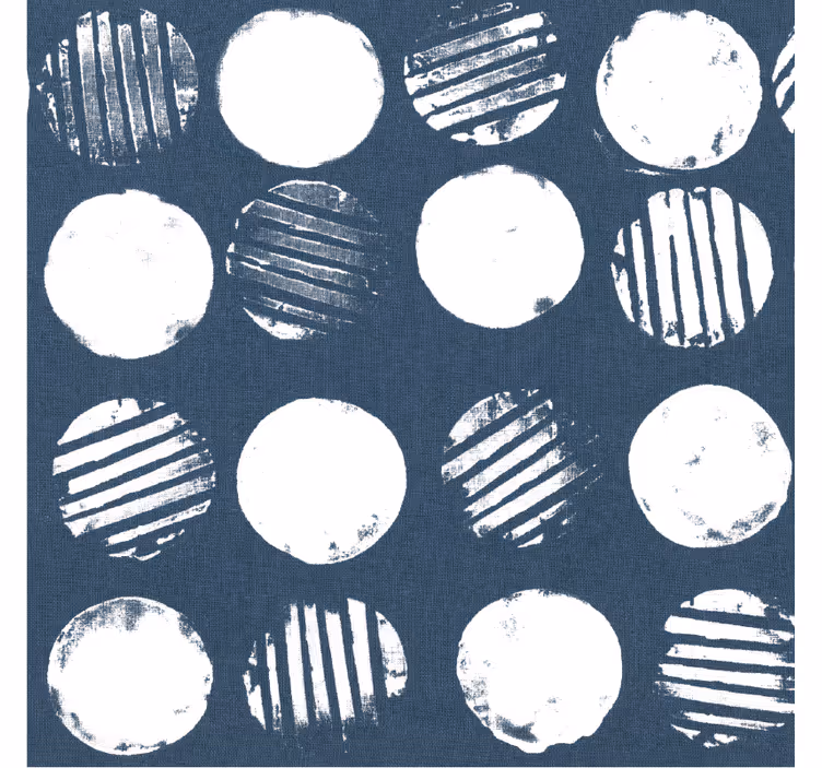Coaster with circular patterned texture - TenStickers