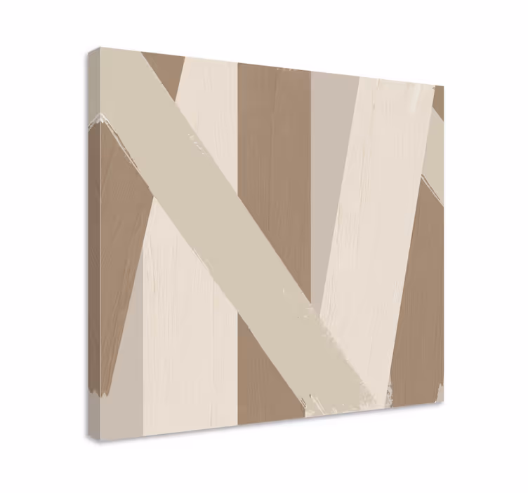 Beige canvas print color arena - TenStickers