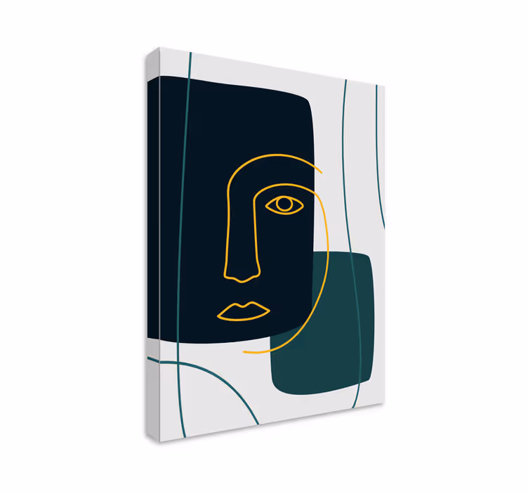 Abstract office wall prints - TenStickers