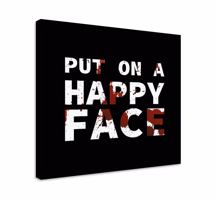 Inspirational quote canvas for motivation and positivity - TenStickers