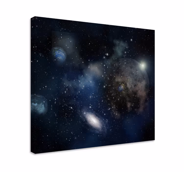 Dancer canvas galaxy exploration theme - TenStickers