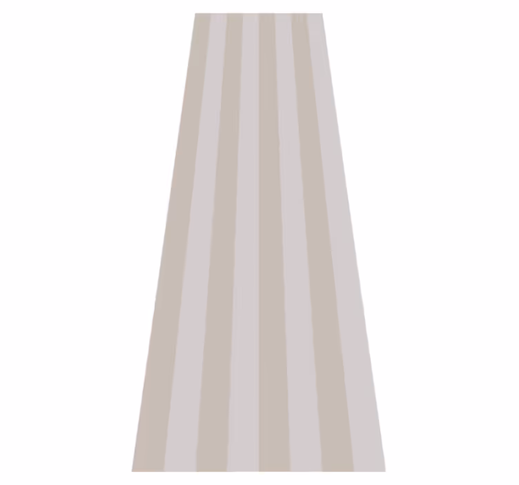 Bedroom vinyl rug in vertical stripes hamptons style - TenStickers