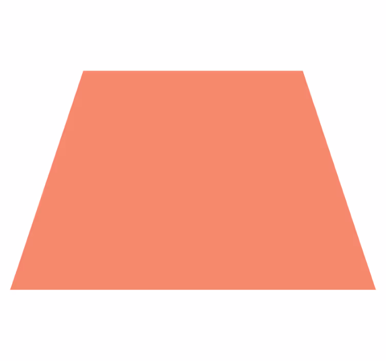 Geometric vinyl rug with square block design - TenStickers