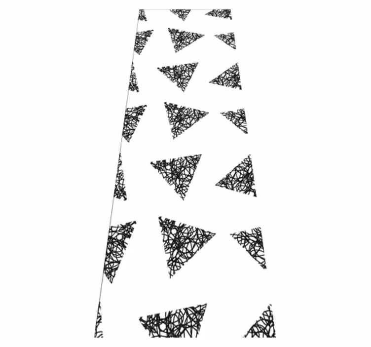 Bedroom vinyl rug with unique weathered pieces pattern - TenStickers