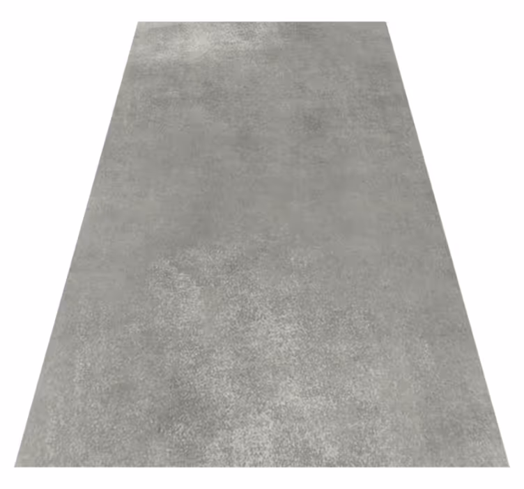 Textured vinyl rug in buff color - TenStickers