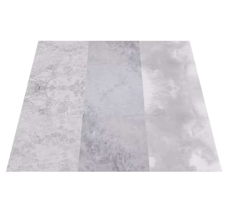 Textured vinyl rug in gray shadow patterns - TenStickers
