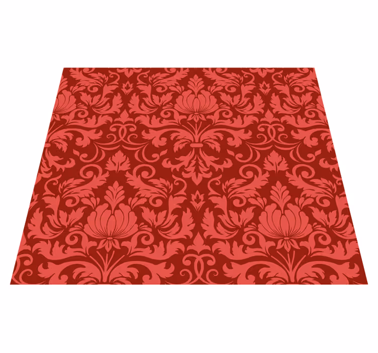 Vintage vinyl rug in velvet - TenStickers