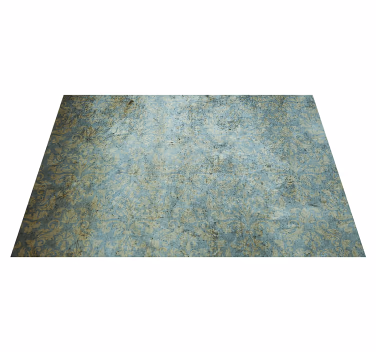 Vintage vinyl rug with classic antique designs - TenStickers