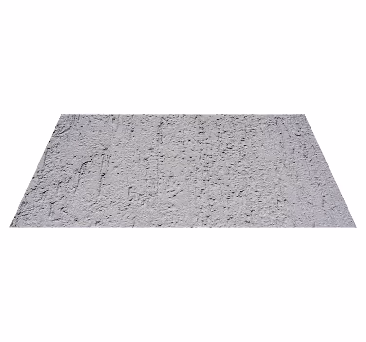 Entrance hall vinyl rug in light grey cement - TenStickers