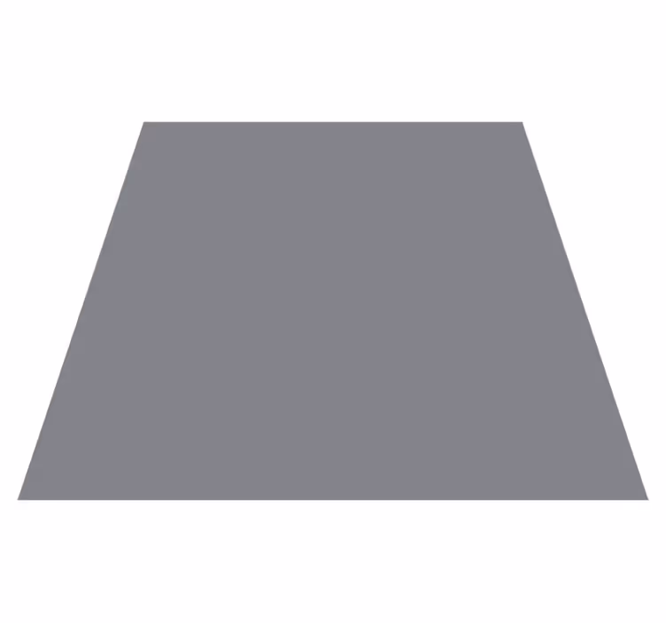 Gray vinyl rug in charcoal blackout style - TenStickers