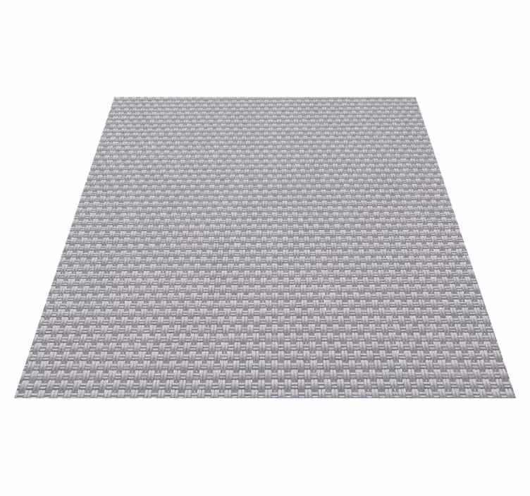 Gray vinyl rug in medium gray shade - TenStickers