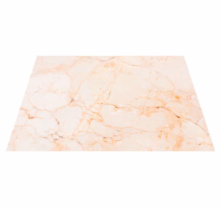Beige vinyl rug with marble effect design - TenStickers