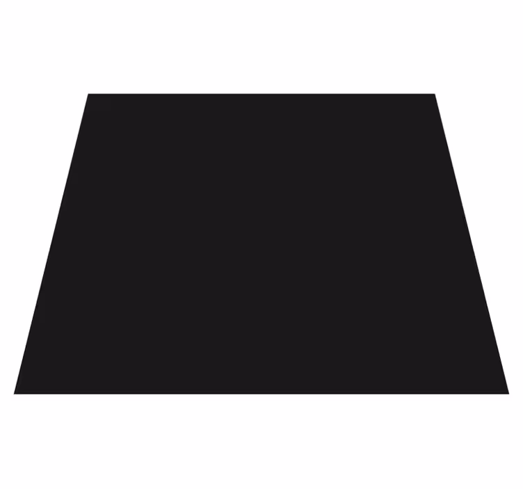 Black vinyl rug inky black - TenStickers