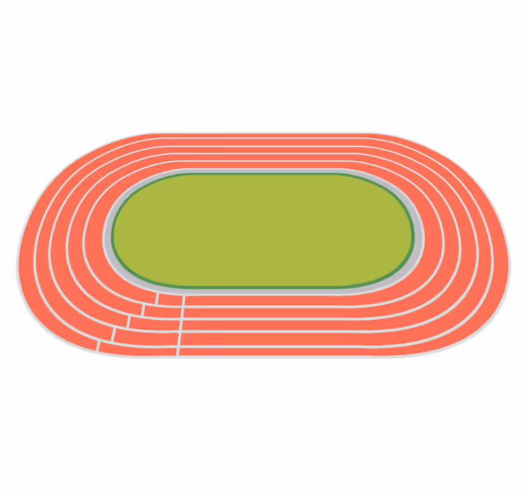 Vinyl rug for youth athletics teen - TenStickers