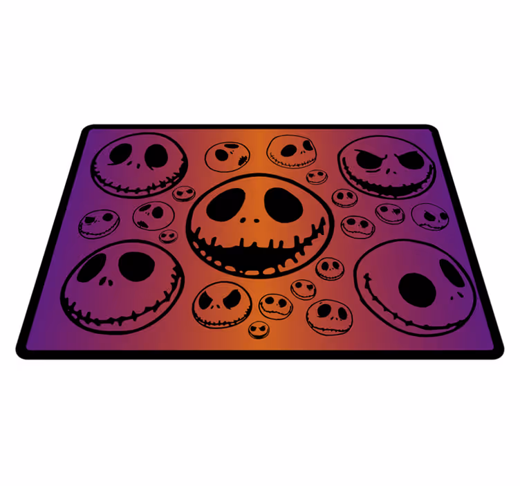 Nightmare before Christmas vinyl rug - TenStickers