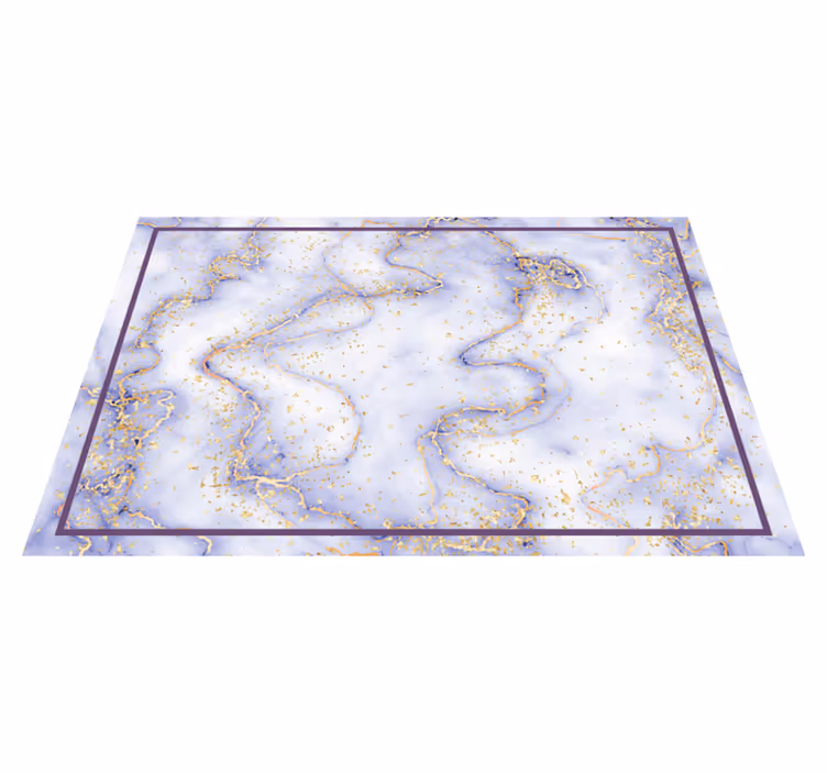 Marble with glitter texture carpet - TenStickers
