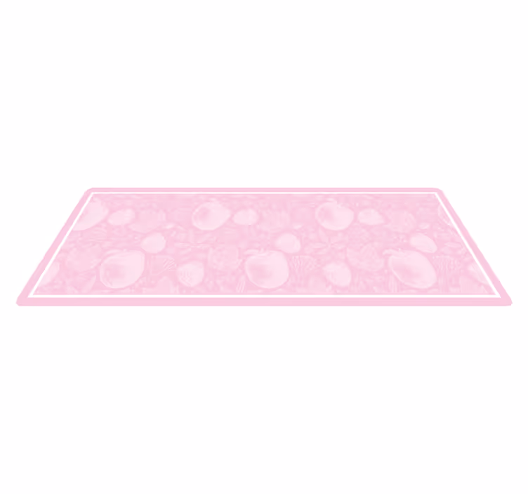Pastel Bubble Motif nursery vinyl rug - TenStickers