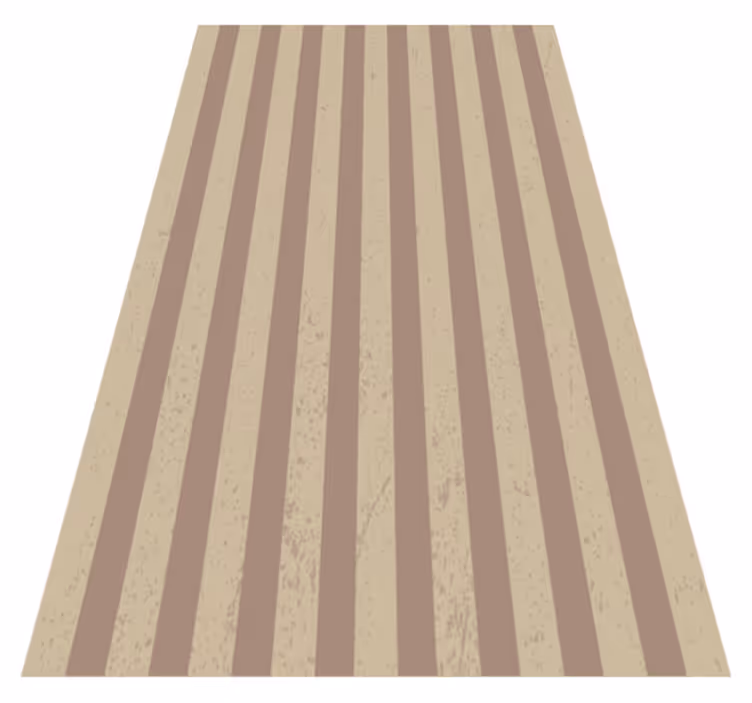 Striped Surface stripes vinyl rug - TenStickers