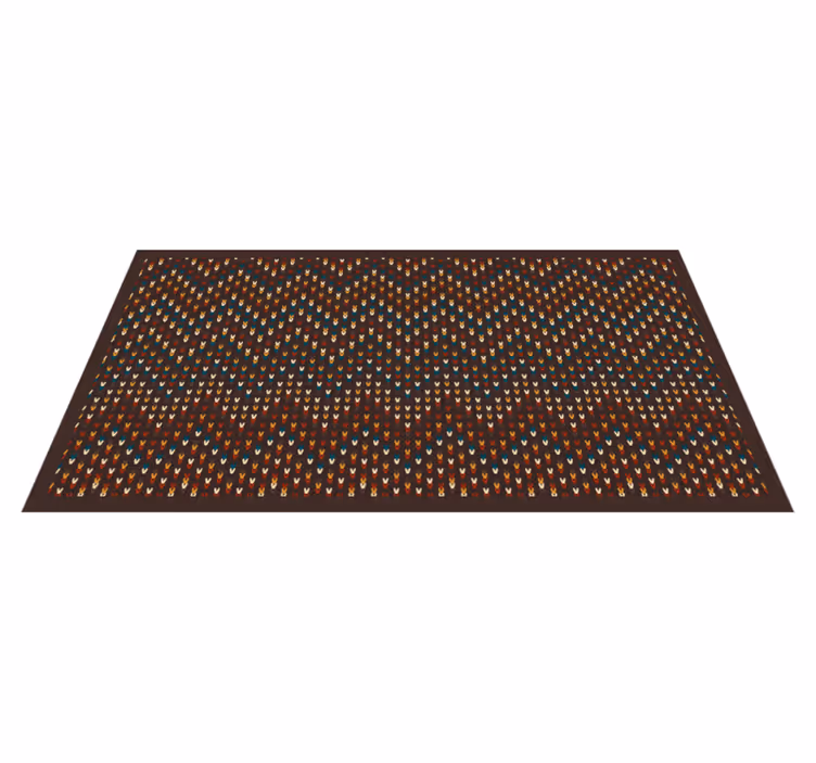 Pebbled Textured Surface wood vinyl rug - TenStickers