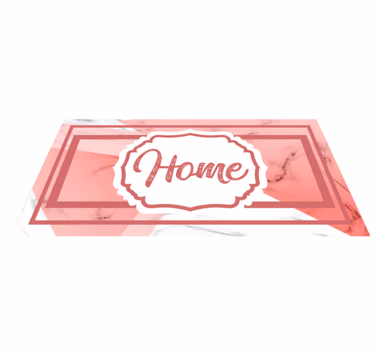 Smoky pink tiles Home kitchen floor tiles - TenStickers