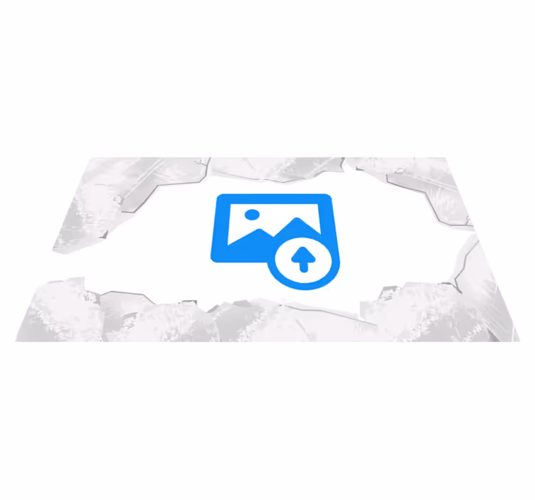 Celestial moon scene living room vinyl rug - TenStickers