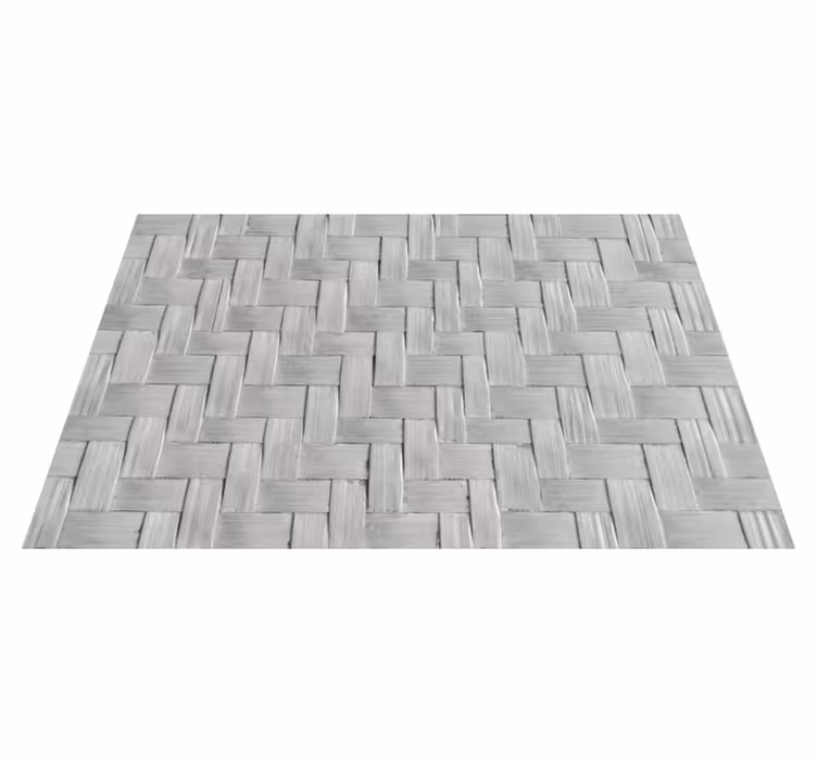 Wooden plank 3d flake texture wood vinyl rug - TenStickers