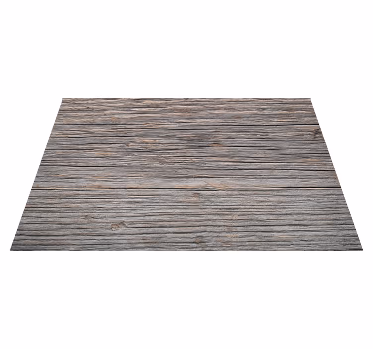 Brown planks texture wood effect vinyl rug - TenStickers
