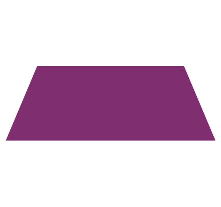 Purple rectangle modern vinyl rug - TenStickers