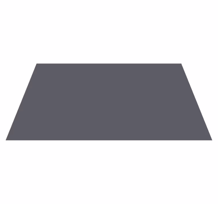 Simple Grey Surface gray vinyl rug - TenStickers