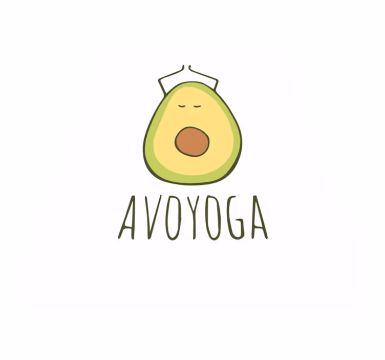 Avoyoga custom floor vinyl rug - TenStickers
