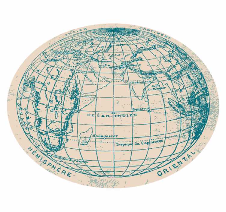 Vintage earth vintage rug - TenStickers