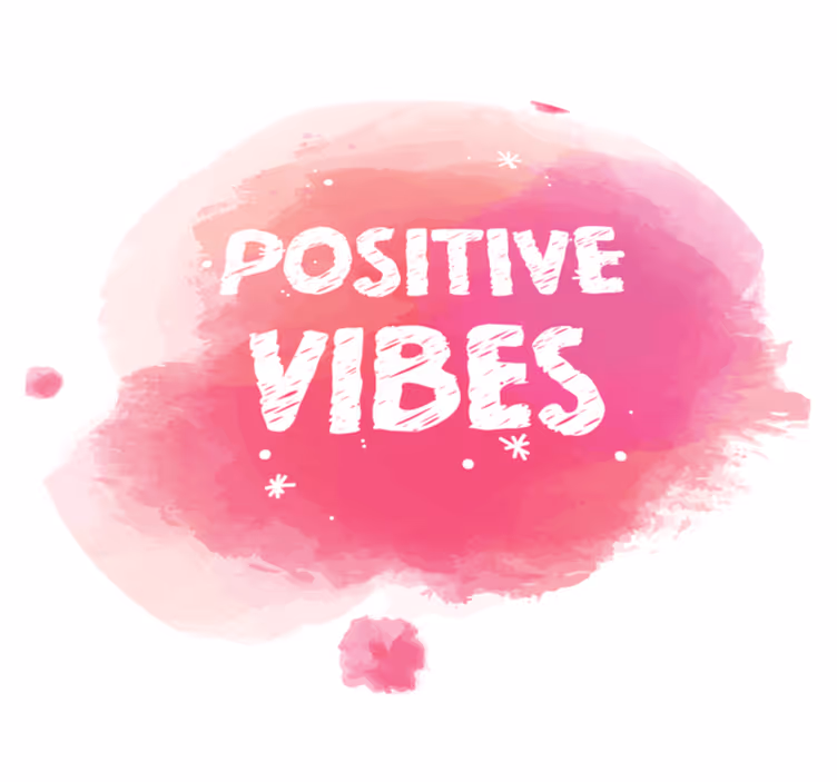 Uplifting energy custom vinyl rug - TenStickers