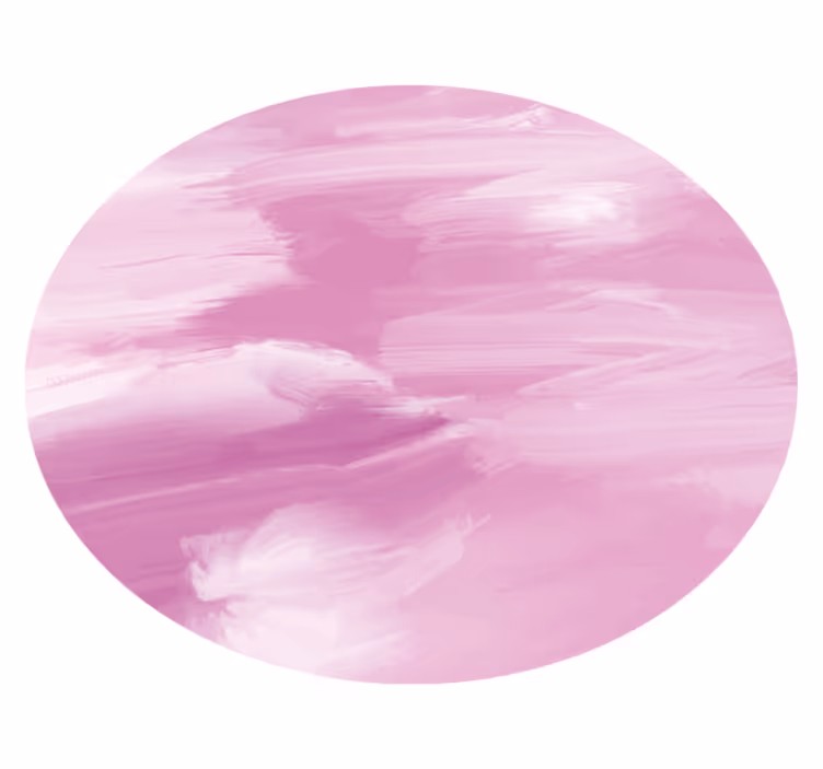 Vinyl rug gentle rose swirls - TenStickers
