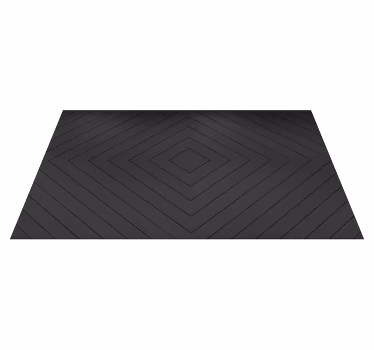 DIAMOND PATTERNED FLOOR modern vinyl rug - TenStickers