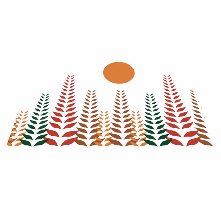 Casual Californian style minimal rug - TenStickers