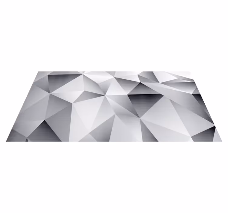 Monochrome Geometric Pattern - TenStickers