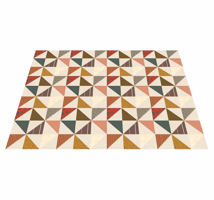 Eclectic Geometric Shapes geometric rugs - TenStickers