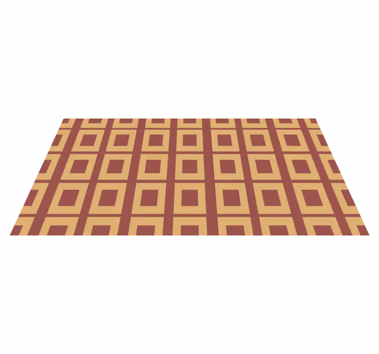 Geometric Squares geometric rugs - TenStickers