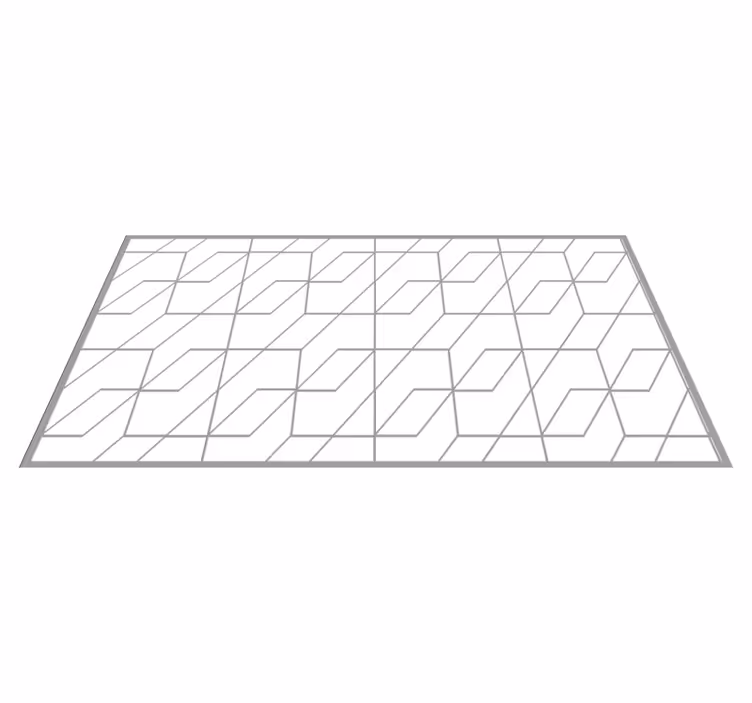 Geometric Zigzag Pattern geometric rugs - TenStickers