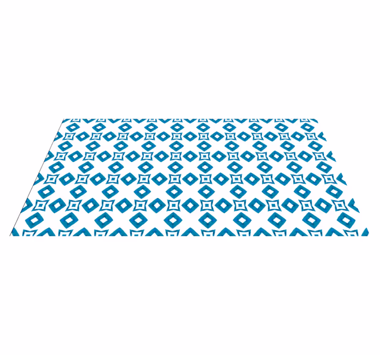 Diamond Motif geometric rugs - TenStickers
