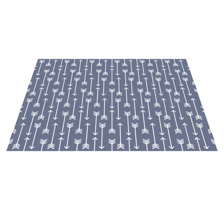 Arrow Patterns stripes carpet - TenStickers