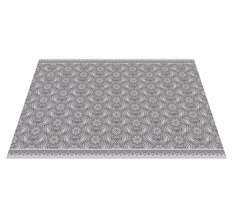 Mandala Symmetry mandala rug - TenStickers