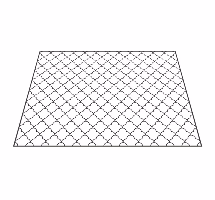 Lattice Pattern Overlay geometric rugs - TenStickers