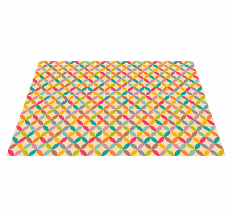 Colorful Geometric geometric rugs - TenStickers