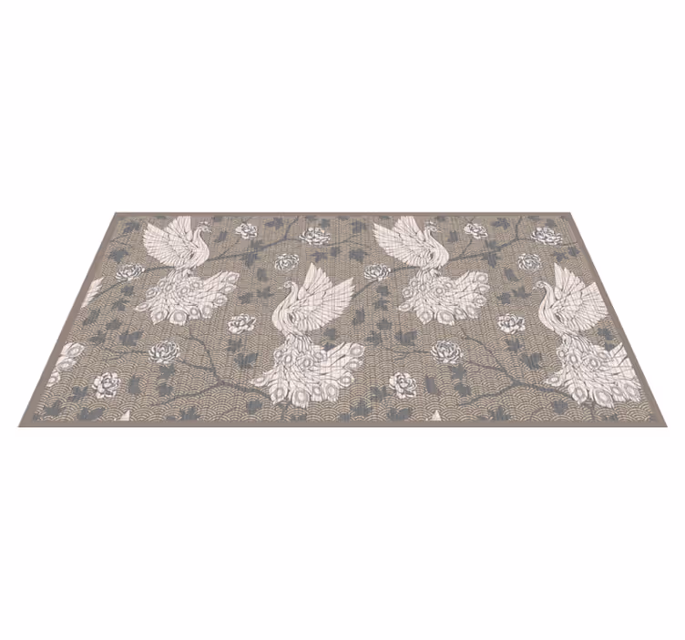 Yute birds animal vinyl rug - TenStickers