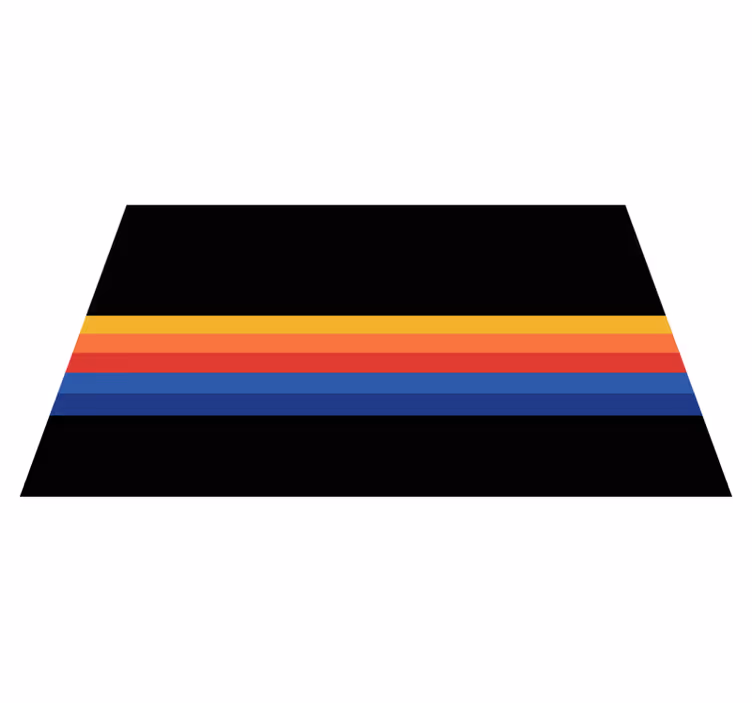 Minimalist Striped Accent stripes carpet - TenStickers