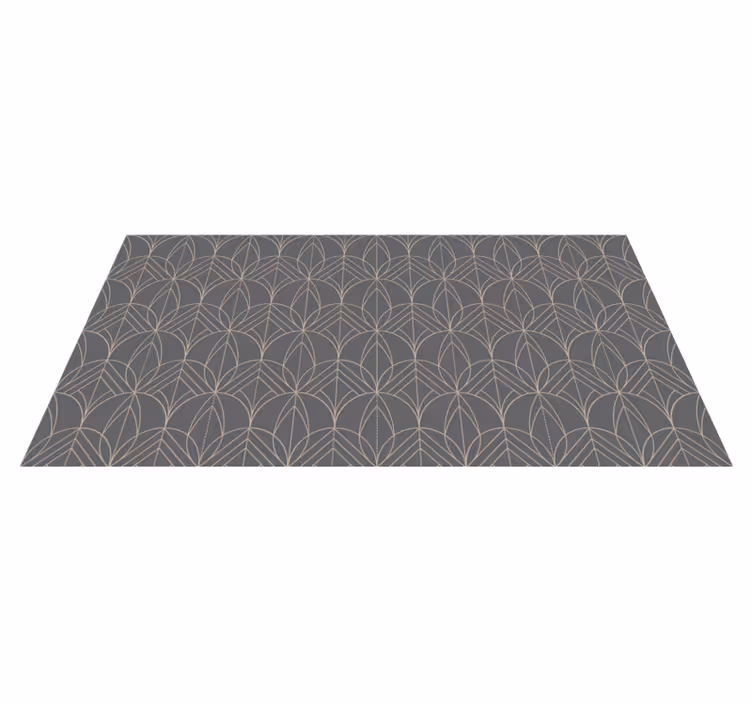 Geometric Grey Pattern geometric rugs - TenStickers